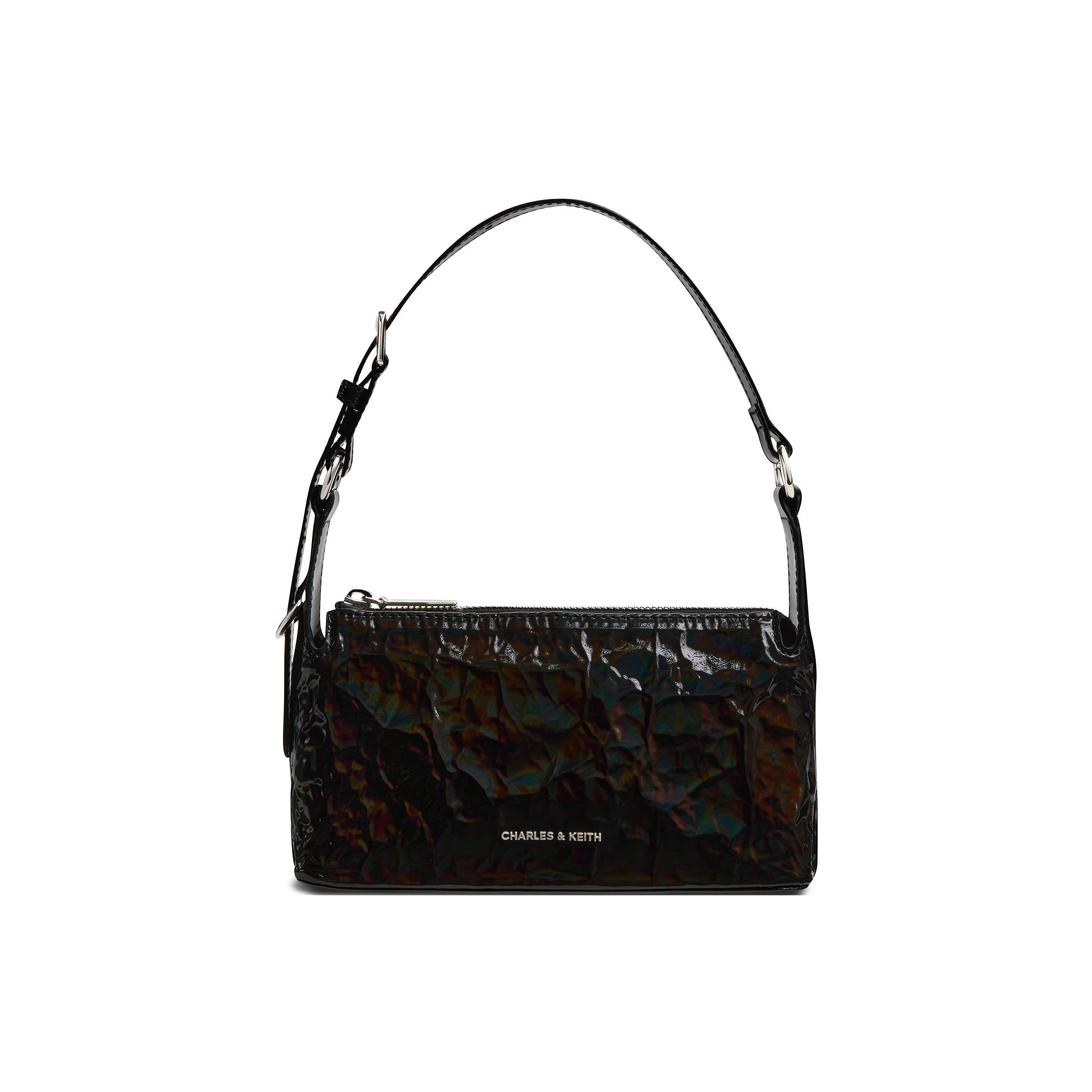 Сумка женская Charles & Keith "Pleated Oil" - Boxette Shop